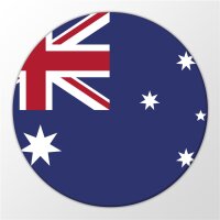 Magnet Australia Australien Flagge Ozeanien 59mm Kühlschrankmagnet Flaschenöffner