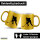 Glitzertasse Eishockey Silhouette 330ml