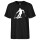 Herren T-Shirt Skifahren Silhouette Größe S-3XL