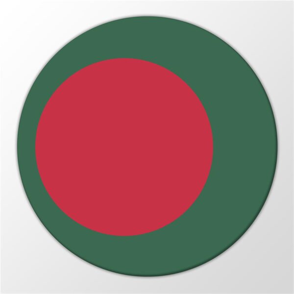 Magnet Bangladesch Flagge Südasien Flag 59mm Kühlschrankmagnet Flaschenöffner