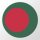 Magnet Bangladesch Flagge Südasien Flag 59mm Kühlschrankmagnet Flaschenöffner