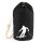 Seesack Skifahren Silhouette 20 Liter Rucksack Black