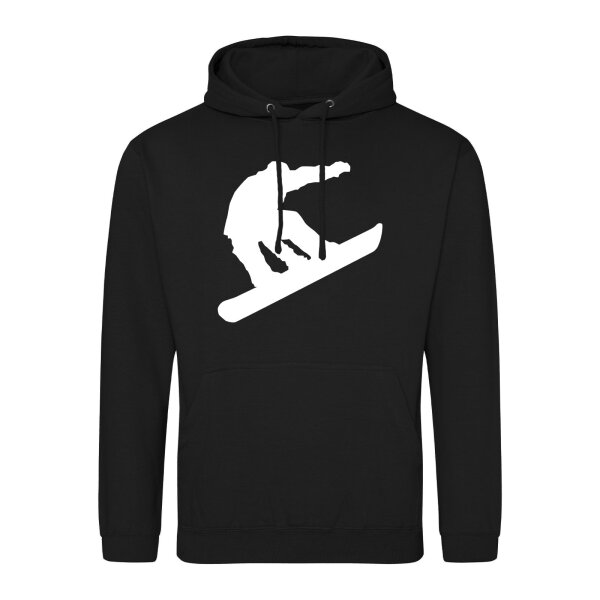 Unisex Hoodie Snowboarden Silhouette Größe S-3XL