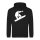 Unisex Hoodie Snowboarden Silhouette Größe S-3XL