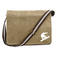 Umhängetasche Snowboarden Silhouette 14 Liter