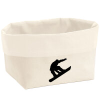Organizer Snowboarden Silhouette Aufbewahrungskorb