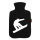 Wärmflasche Snowboarden Silhouette