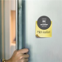 Magnet Nicht Faul Hoch motiviert nichts tun 59mm...