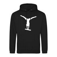 Unisex Hoodie Schwebebalken Turnen Größe S-3XL
