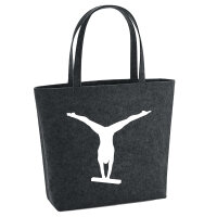 Filzshopper Schwebebalken Turnen 22 Liter Filztasche