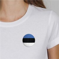 Button Estonia Estland Flagge Größe 59mm
