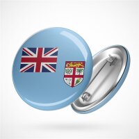 Button Fiji Fidschi Flagge Größe 59mm