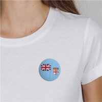 Button Fiji Fidschi Flagge Größe 59mm
