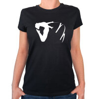Damen T-Shirt Rhythmische Sportgymnastik Silhouette...