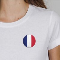 Button France Frankreich Flagge Größe 59mm