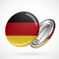 Button Germany Deutschland Flagge Größe 59mm