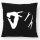 Kissen Rhythmische Sportgymnastik Silhouette 40x40cm