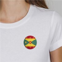 Button Grenada Flagge Größe 59mm