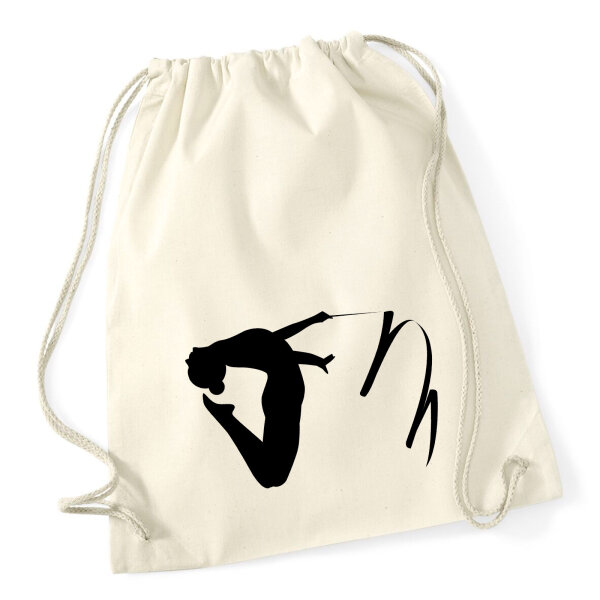 Turnbeutel Rhythmische Sportgymnastik Silhouette 12 Liter