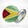 Button Guyana Flagge Größe 59mm
