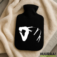 Wärmflasche Rhythmische Sportgymnastik Silhouette