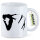 Kaffeetasse Rhythmische Sportgymnastik Silhouette 330ml