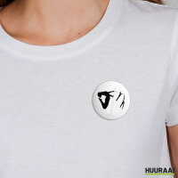 Button Rhythmische Sportgymnastik Silhouette