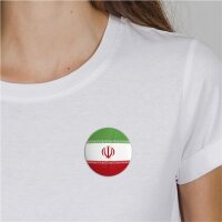 Button Iran Flagge Größe 59mm