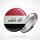 Button Irak Flagge Größe 59mm