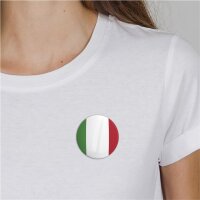 Button Italy Italien Flagge Größe 59mm