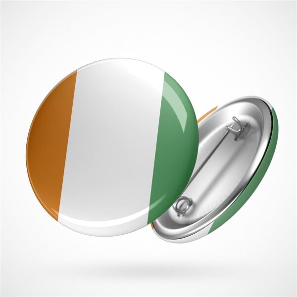 Button Elfenbeinküste Größe 59mm