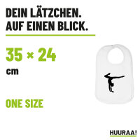 Lätzchen Turnen Gymnastik, doppellagig