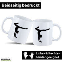 Kaffeetasse Turnen Gymnastik 330ml