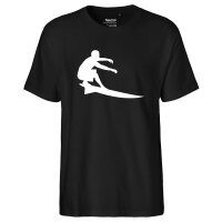Herren T-Shirt Surfen Silhouette Größe S-3XL