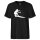 Herren T-Shirt Surfen Silhouette Größe S-3XL