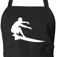 Schürze Surfen Silhouette