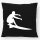 Kissen Surfen Silhouette 40x40cm