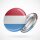 Button Luxembourg Flagge Größe 59mm