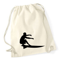 Turnbeutel Surfen Silhouette 12 Liter