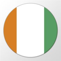 Magnet Ivory Coast Elfenbeinküste Flagge Flag 59mm Kühlschrankmagnet Flaschenöffner