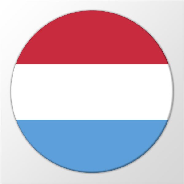 Magnet Luxembourg Flagge Land Europa 59mm Kühlschrankmagnet Flaschenöffner