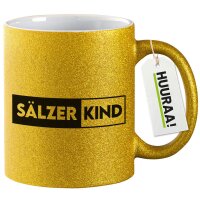 Glitzertasse Sälzerkind Modern 330ml