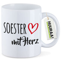 Kaffeetasse Soester mit Herz 330ml