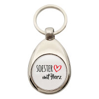 Schlüsselanhänger Soester mit Herz