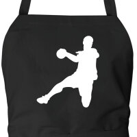 Schürze Handball Silhouette