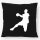 Kissen Handball Silhouette 40x40cm