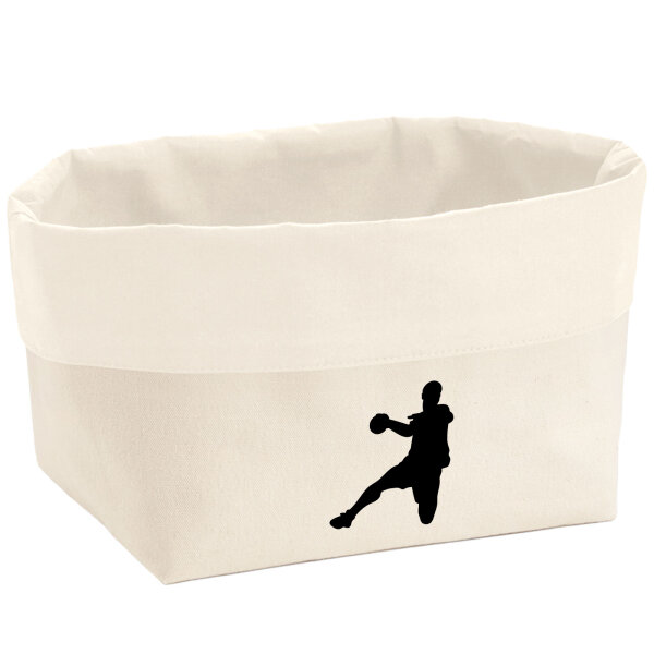 Organizer Handball Silhouette Aufbewahrungskorb