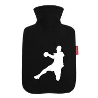 Wärmflasche Handball Silhouette