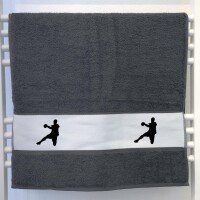 Handtuch Handball Silhouette 50x100cm