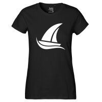 Damen T-Shirt Segeln Segelboot Größe XS-XXL